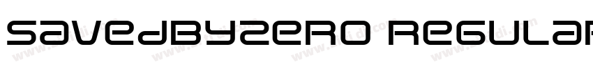 SavedByZero Regular字体转换